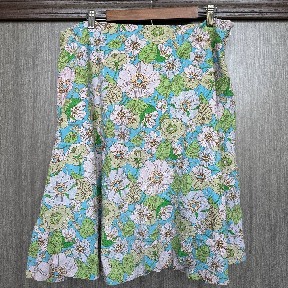 Vintage Floral Gap Skirt Size 14 Tall